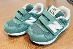 New Balance 313 ベビーシューズ グリーン