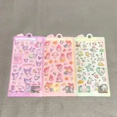 3枚セット ボンボンドロップシール 3Dシール