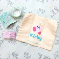 新品 星のカービィ 可愛い絵柄のポーチ はぴだんぶい けろっぴマスキングテープ他