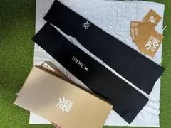 ☆未使用【LOEWE×On】ロエベ オン コラボ アームスリーブ 黒 Lサイズ
