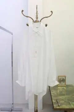 sulvam 19aw DOUBLE COLLAR OVER SHIRT