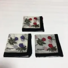 renoma ハンカチ　3枚組　新品 7