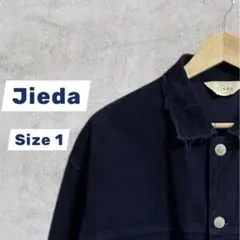 JieDa 18AW コーデュロイ ショートジャケット ネイビー 1のサムネイル