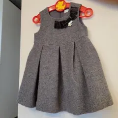 Tartine et Chocolat ワンピース ツイード調