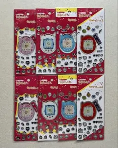 【新品未開封】セリア たまごっち キラキラシール コンプリート4点×2セット