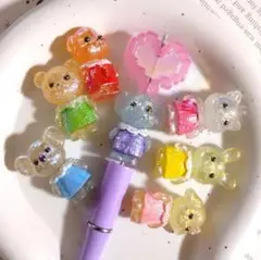 どうぶつフィギュアビーズ7個セット
