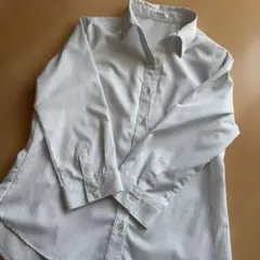 シャツ 長袖 ストライプ