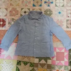 UNIQLO×INES DE LA FURESSANGE/綿麻シャツジャケット