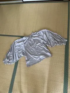 ページボーイ　ボリュームスリーブシャツ　クレイのサムネイル