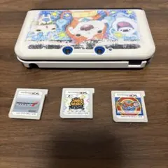 よ*こ様 動作確認済み‼️ニンテンドー3DS LL 青 ソフト3種類付き