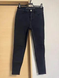 AMERICAN EAGLE ブラックスキニーパンツ