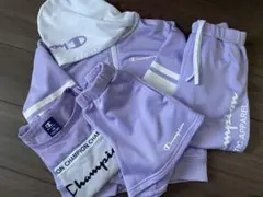 Champion ラベンダージャージ4点セット