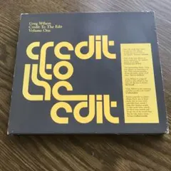 Credit To The Edit / GREG WILSON