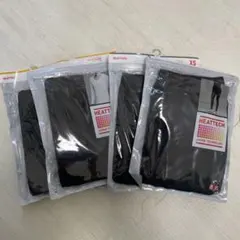 UNIQLO ヒートテック　上下セット×2