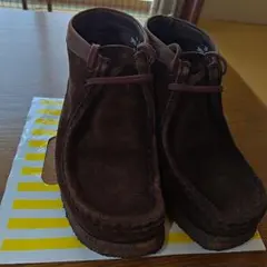 clarks wallaby アイルランド製 ダークブラウン