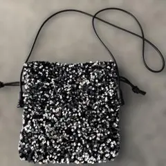 grove スパンコール ショルダーバッグ　ハンドバック　キラキラ　パーティー