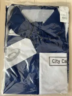 中*言様 ASICS ジャケット 2033A671 ネイビー L