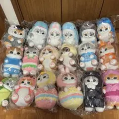 新品・まとめ売り【モフサンドmofusand】BIGぬいぐるみセット 18体