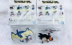 ドラゴンボール　一番くじ　G 賞　引っ掛けアクリルスタンド　孫悟空　ブルマ