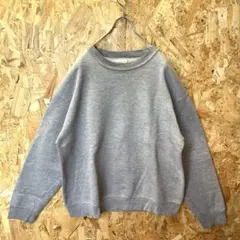 USA製　90s vintage EDWIN 無地　スウェット　グレー