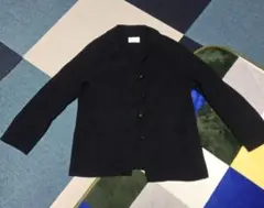 Harrods 黒 ニットジャケット カーディガン