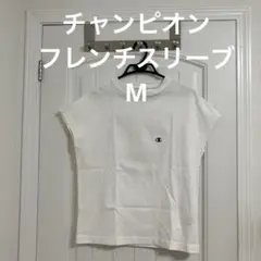 未使用に近い　チャンピオン　フレンチスリーブTシャツ M