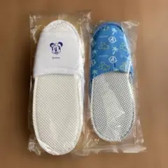 【新品未使用】ディズニーアンバサダーホテル アメニティ スリッパ　親子用2足