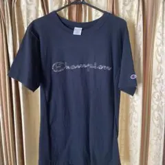Champion ブラック Tシャツ X-Large