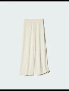 クレープジャージーストレートパンツ