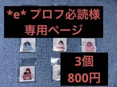 *e* プロフ必読 様 専用ページ