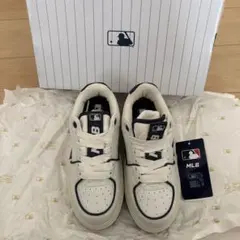 MLB LA スニーカー ホワイト/ネイビー