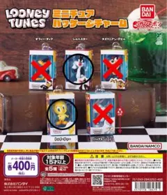 ルーニー・テューンズ ミニチュアパッケージチャーム 2種セット