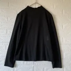 ROBE ローブ 透け感トップス 黒 長袖 バックファスナーのサムネイル