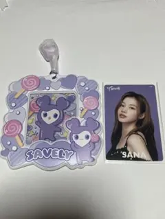 TWICE LOVELYS カードホルダー サブリー　サナ　おまけ付き