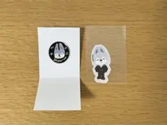 Stray Kids 展覧会 SKZOO ピンバッジ ステッカー ウルフチャン