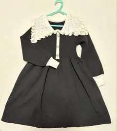 ニット　お出かけワンピース　120〜130