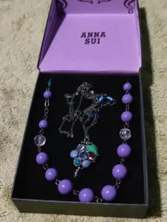 ANNA SUI ぶどうモチーフ ネックレス 葡萄 アナスイのサムネイル