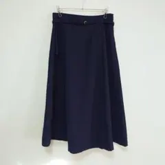 Honeys ネイビー フレアスカート LLサイズ