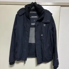 ABERCROMBIE ネイビー ダウンジャケット S