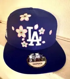 NEW ERA 9FORTY ネイビー キャップ 村上隆 ドジャース 大谷翔平1