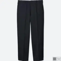 UNIQLOワイドフィットテパードアンクルチノ【BLACK】のサムネイル