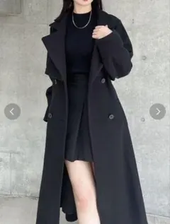 【お値下げ可能】dazzlin 2WAYカラーレディコート Mサイズ ブラック