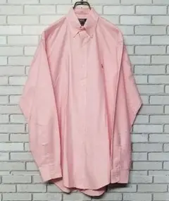 【RalphLauren】ボタンダウンシャツ　オックスフォード　オーバーサイズ