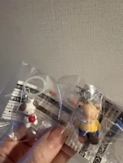 新品　ファミリア　めじるしアクセサリー　ガチャ　バーディーちゃん　トムくん　2個