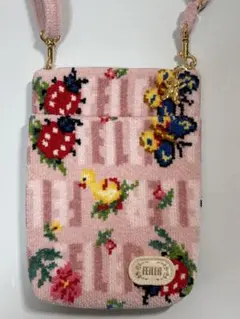 FEILER ハイジドット スマホショルダー ショルダーバッグ 極美品