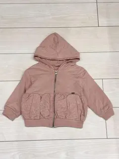 【petit main】プティマイン　ピンクパーカー　90size