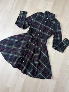 ラルフローレン　ワンピース　チェック柄　140