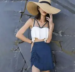 フリルデザインセパレート水着