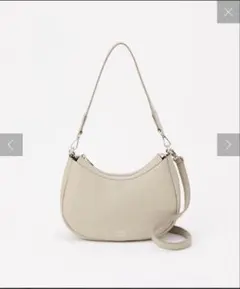 【美品・最新モデル】russet ハーフムーン2wayショルダーバッグ