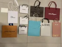 ブランド ショップ袋 まとめ売り CHANEL Dior Tiffany等